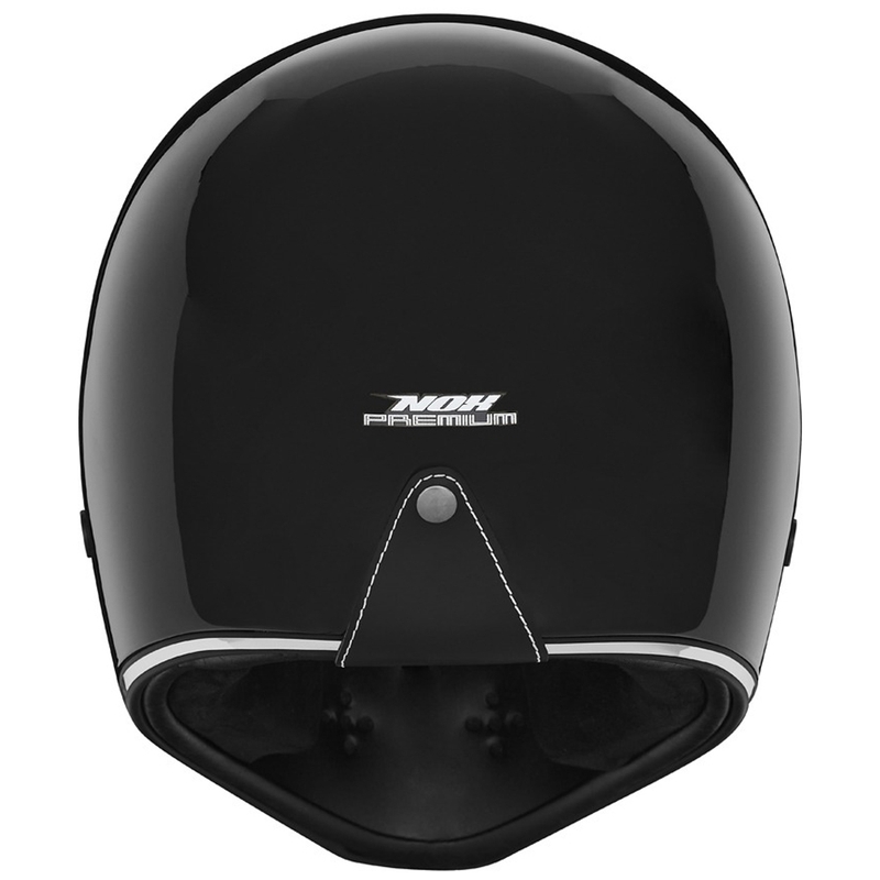 Kask motocyklowy integralny NOX PREMIUM SEVENTY II matowy czarny
