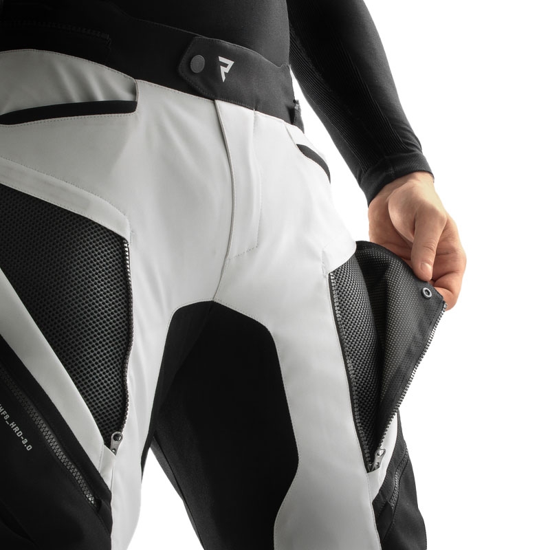 Spodnie motocyklowe Rebelhorn Hardy 3.0 czarno-szare
