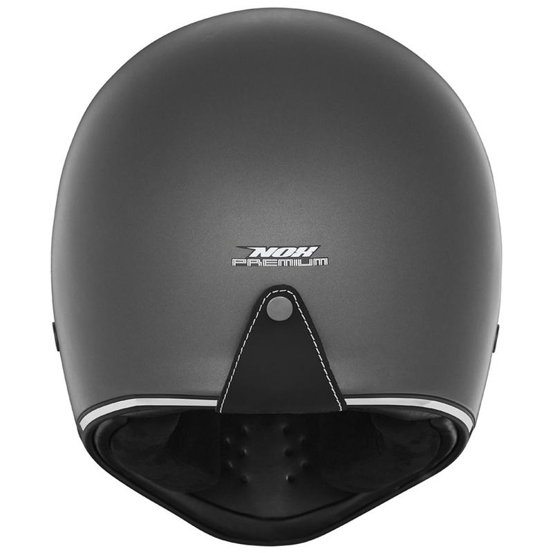 Kask motocyklowy integralny NOX PREMIUM SEVENTY II, tytanowy