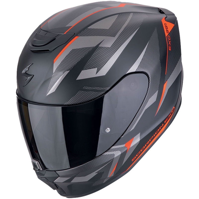 Kask motocyklowy integralny Scorpion EXO-391 AAXO matowo-czarno-czerwony