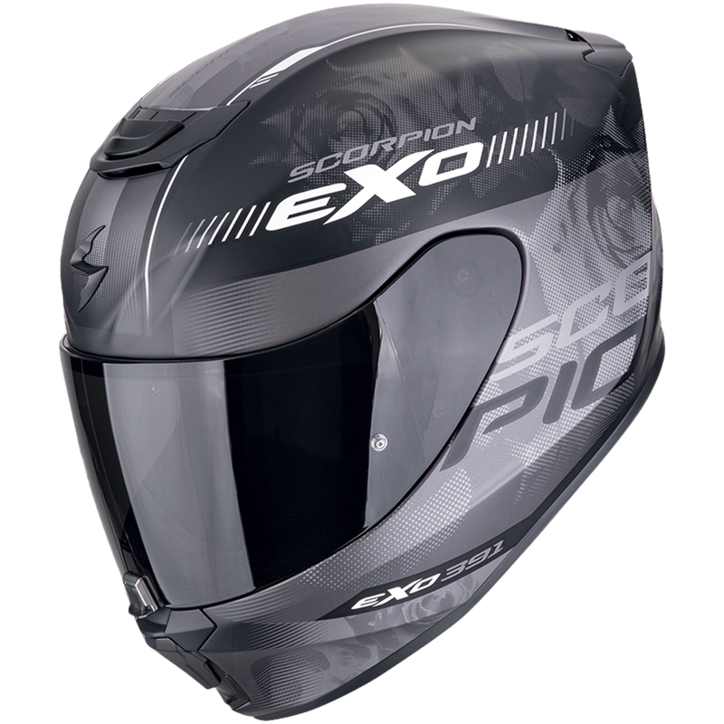 Integralny kask motocyklowy Scorpion EXO-391 AVA matowy czarno-srebrny