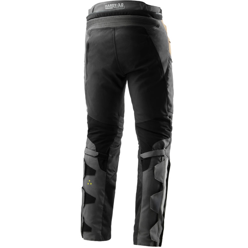 Spodnie motocyklowe Rebelhorn Hardy 3.0 beżowo-szaro-czerwone