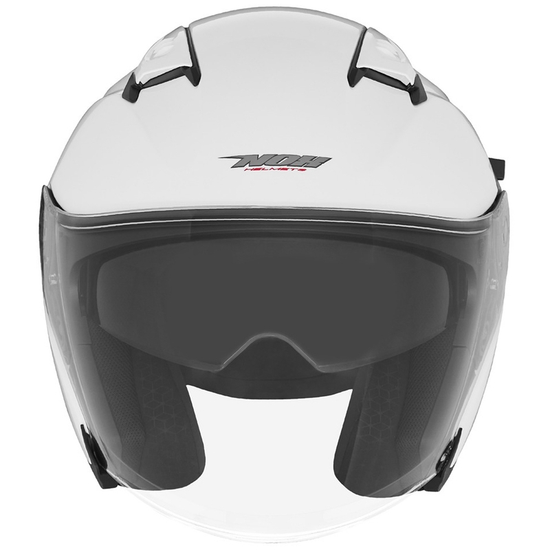 Kask motocyklowy otwarty NOX N130 biały