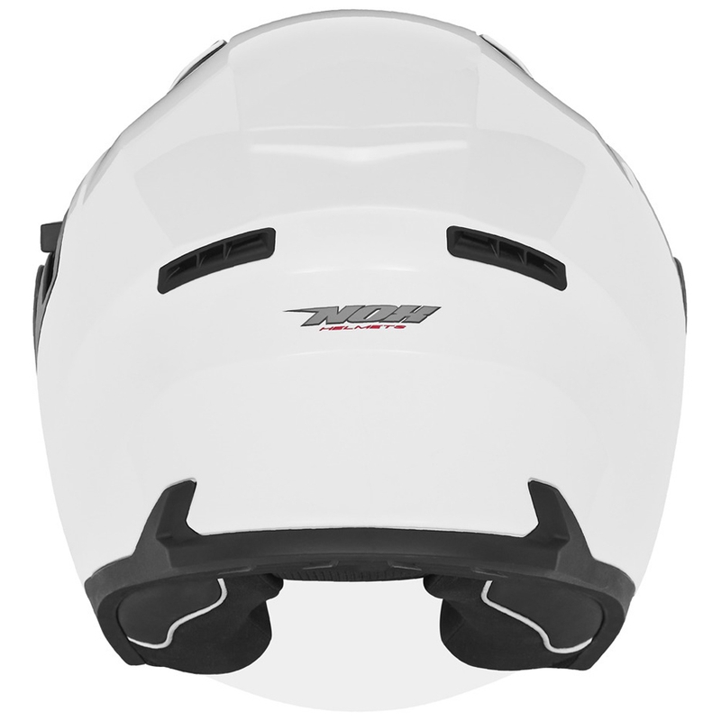 Kask motocyklowy otwarty NOX N130 biały