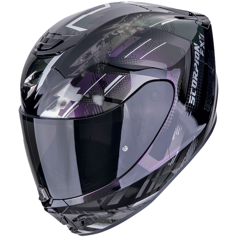 Kask motocyklowy integralny Scorpion EXO-391 CLUTTER czarny kameleon