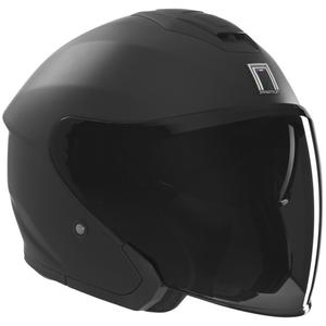 Kask motocyklowy otwarty NOX PREMIUM SPY matowy czarny