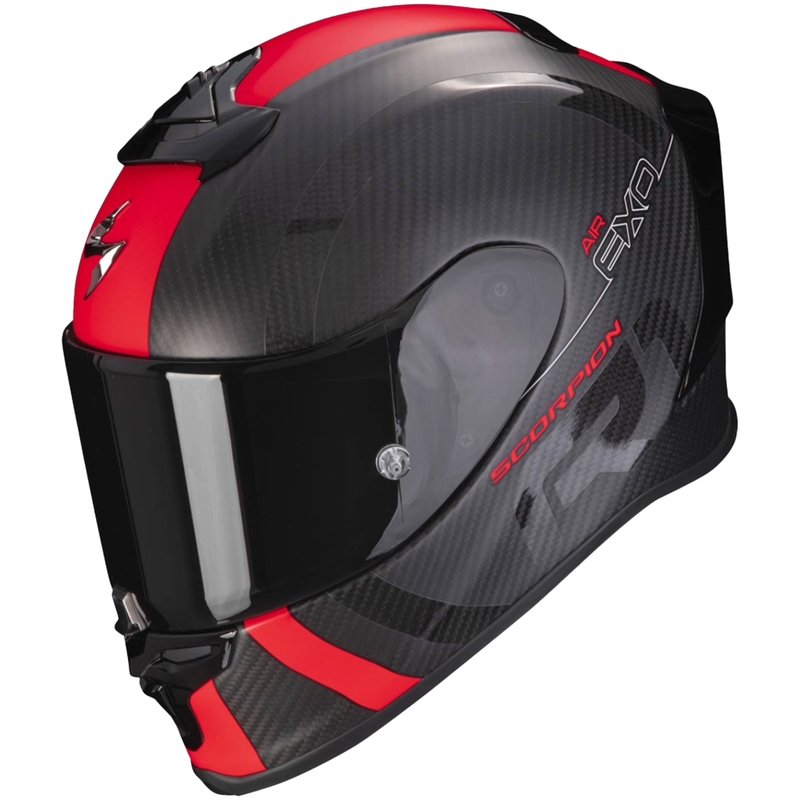 Kask integralny Scorpion EXO-R1 EVO Carbon Air MG czarno-czerwony