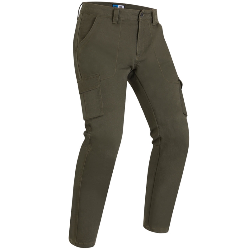 Jeansy motocyklowe PMJ Aviator Cargo khaki