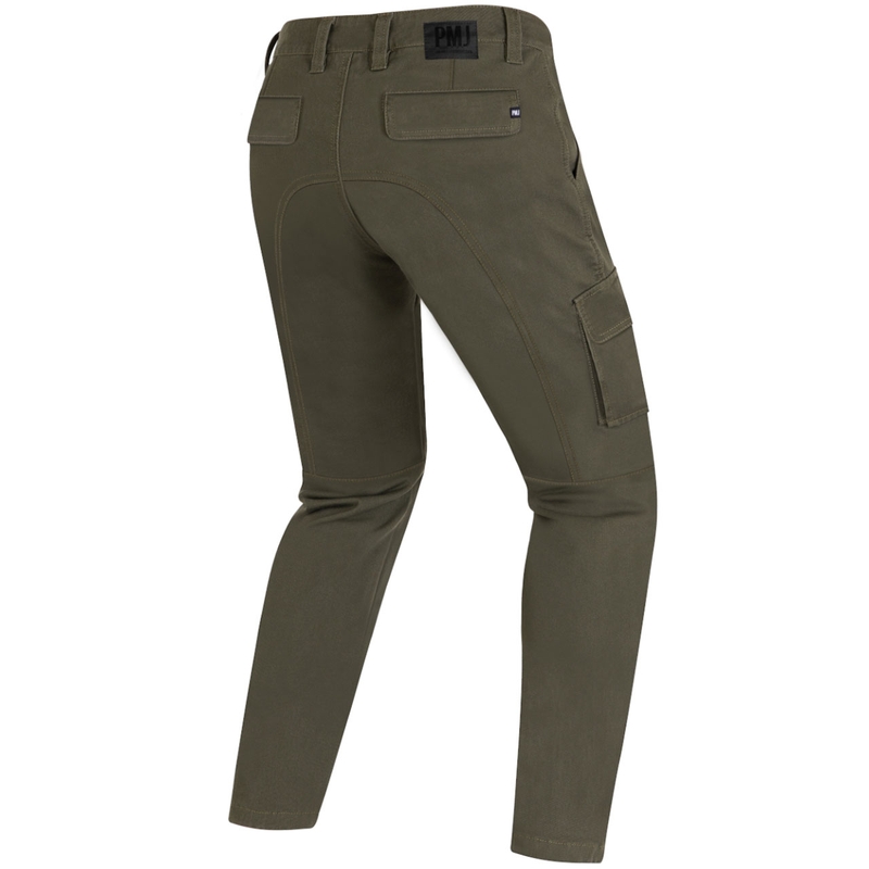 Jeansy motocyklowe PMJ Aviator Cargo khaki