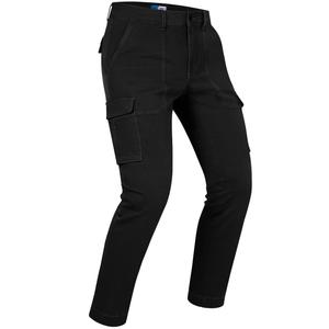 Jeansy motocyklowe PMJ Aviator Cargo czarne