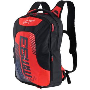 Plecak Alpinestars City Hunter V2 MM93 fluo czerwono-niebiesko-czarno-biały