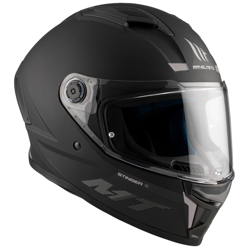 Kask motocyklowy integralny MT Stinger 2 Solid matowy czarny