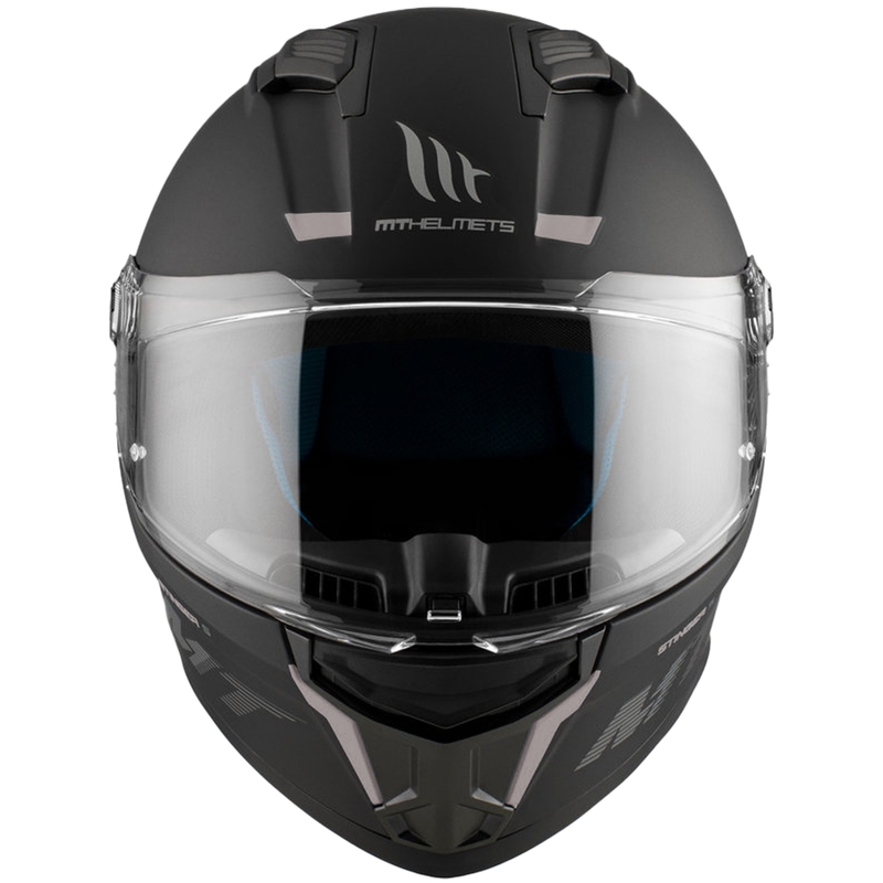 Kask motocyklowy integralny MT Stinger 2 Solid matowy czarny