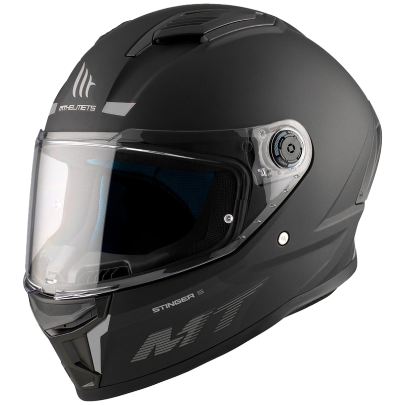 Kask motocyklowy integralny MT Stinger 2 Solid matowy czarny