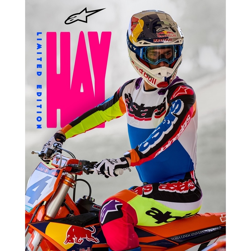 Koszulka motocrossowa Alpinestars Supertech SX limitowana edycja HAY wielokolorowa