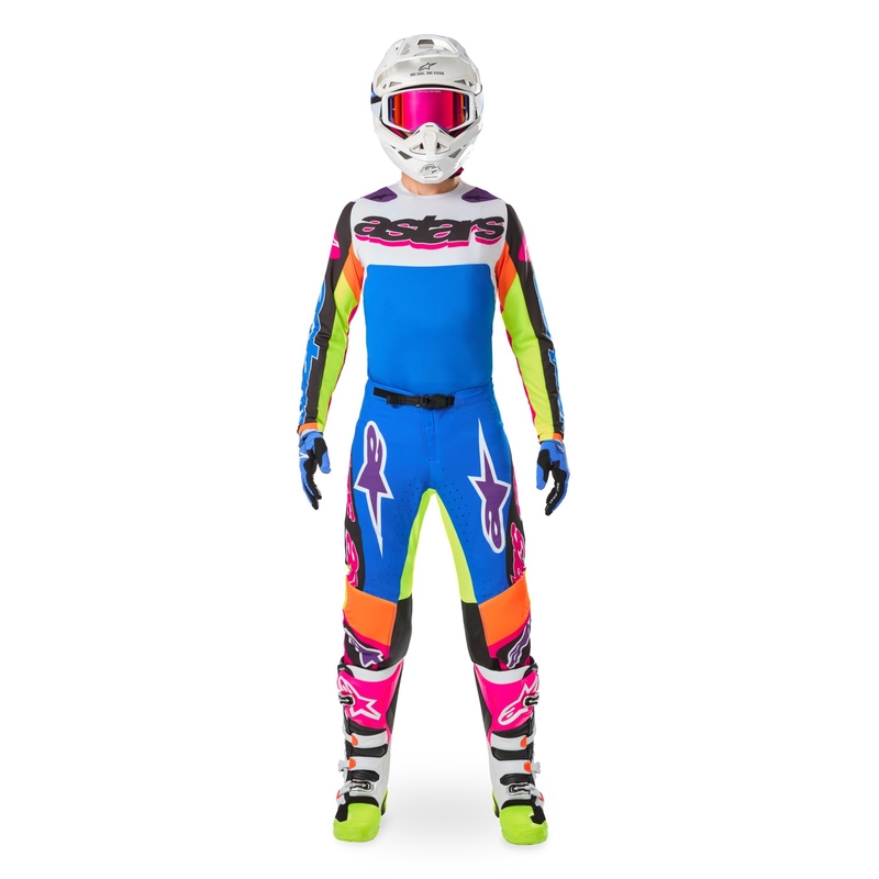 Koszulka motocrossowa Alpinestars Supertech SX limitowana edycja HAY wielokolorowa