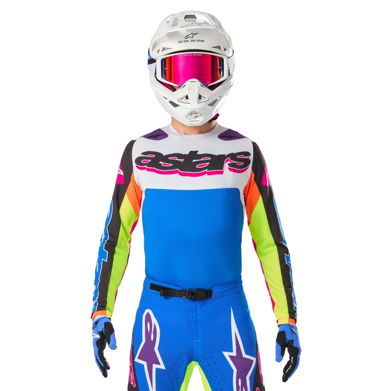 Koszulka motocrossowa Alpinestars Supertech SX limitowana edycja HAY wielokolorowa
