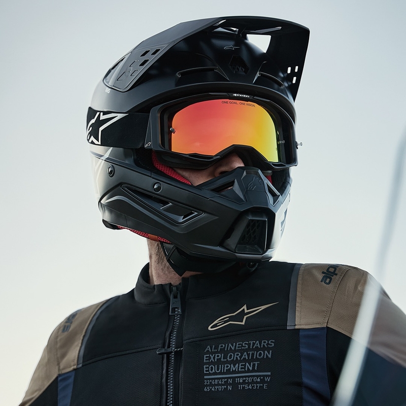Kurtka motocyklowa Alpinestars ST-2 Air granatowo-ciemnokhaki-czarna