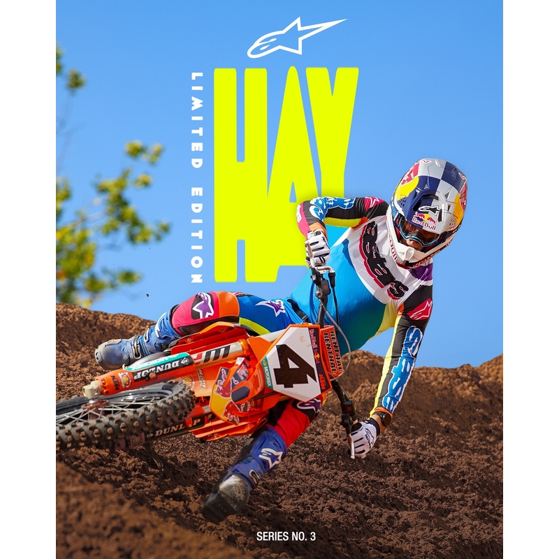 Spodnie motocrossowe Alpinestars SUPERTECH edycja limitowana HAY wielokolorowe