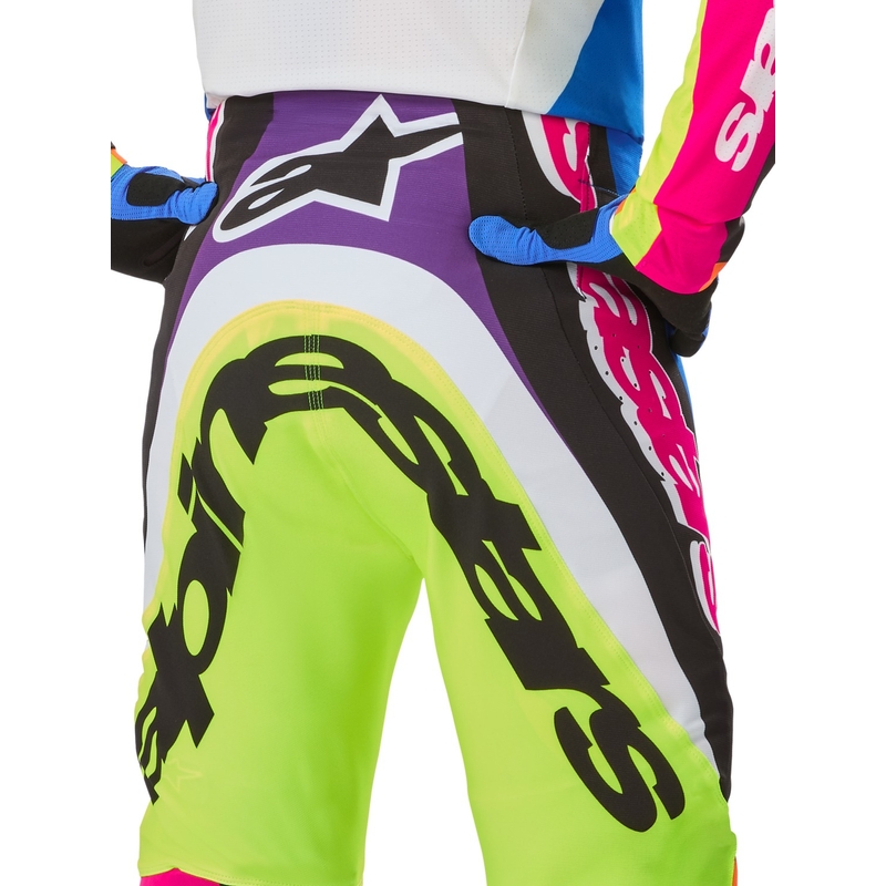 Spodnie motocrossowe Alpinestars SUPERTECH edycja limitowana HAY wielokolorowe