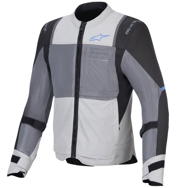 Kurtka motocyklowa Alpinestars ST-2 Air jasnoszara-szaro-czarna