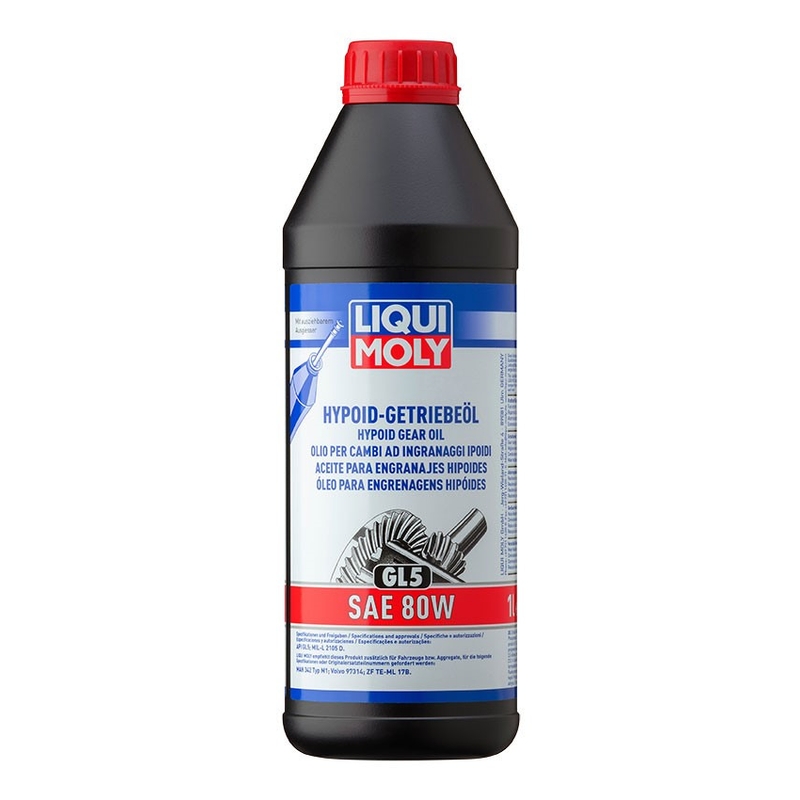 Olej do przekładni hipoidalnej LIQUI MOLY SAE 80W 1 l