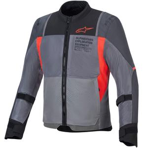 Kurtka motocyklowa Alpinestars ST-2 Air szaro-ciemnoszaro-czerwona