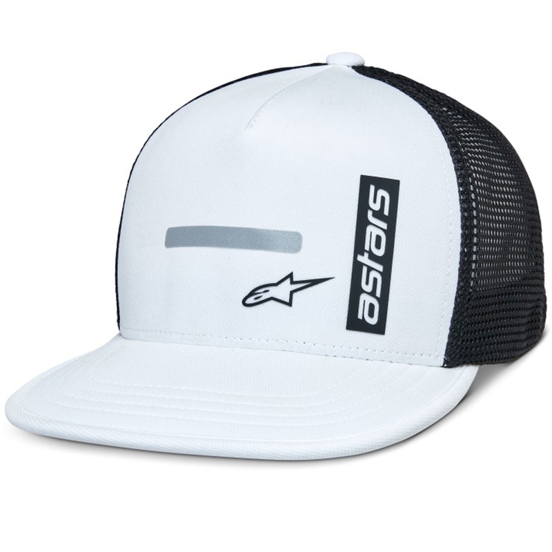 Czapka Alpinestars Alter Trucker Cap biało-czarna