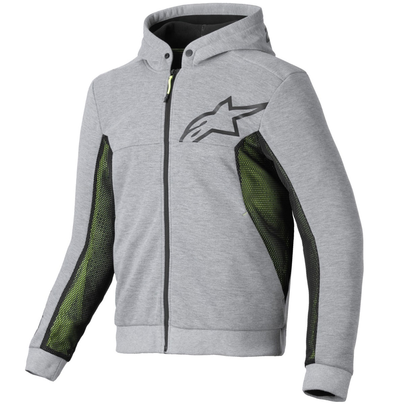 Bluza motocyklowa Alpinestars Chrome Air Sport szaro-czarno-ciemnokhaki