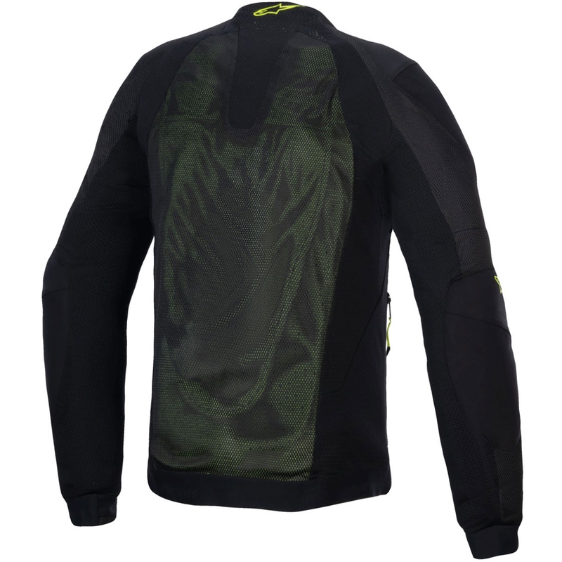 Kurtka motocyklowa Alpinestars TROOP-AIR czarno-fluo-żółta