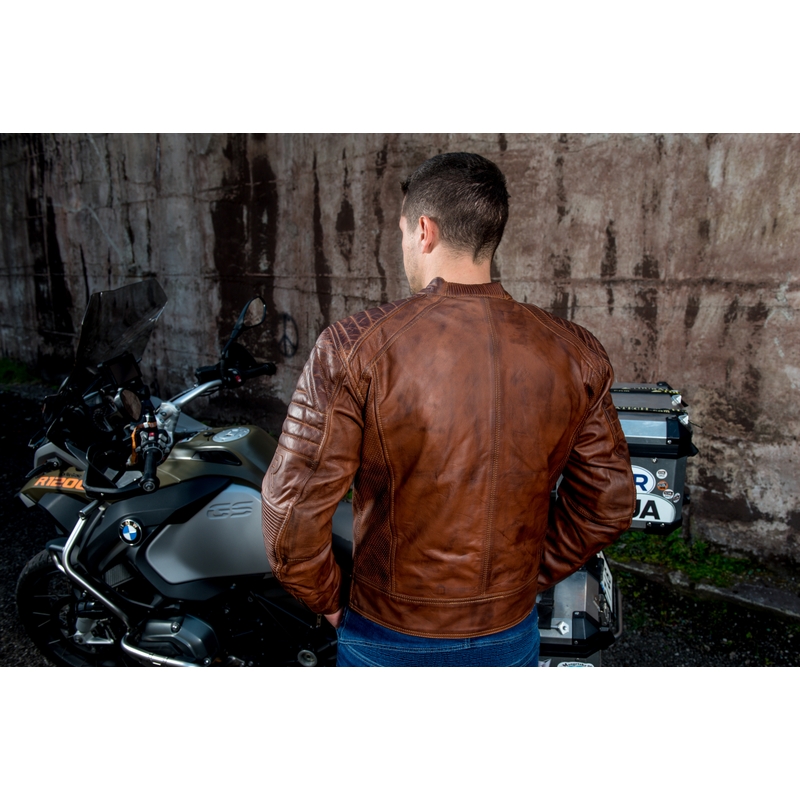Skórzana kurtka motocyklowa Street Racer Globe wyprzedaż