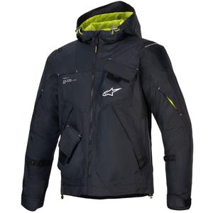 Kurtka motocyklowa Alpinestars MOGRESS AIR czarno-limonkowo-biała