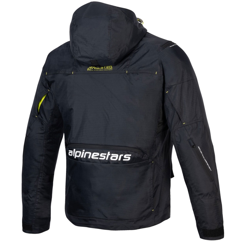 Kurtka motocyklowa Alpinestars MOGRESS AIR czarno-limonkowo-biała