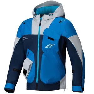 Kurtka motocyklowa Alpinestars MOGRESS AIR niebiesko-ciemnoniebiesko-szara