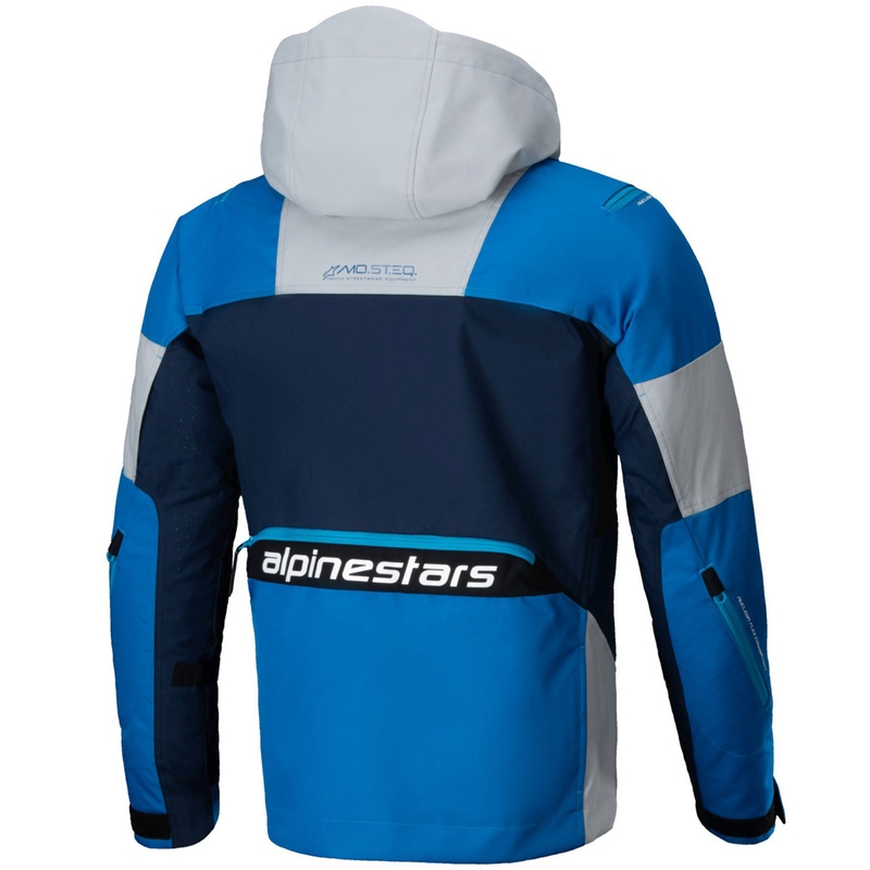 Kurtka motocyklowa Alpinestars MOGRESS AIR niebiesko-ciemnoniebiesko-szara