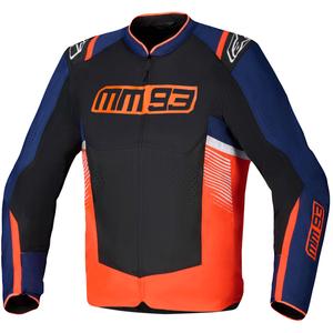 Kurtka motocyklowa Alpinestars T-SPS Air V2 MM93, kolekcja fluo, czerwono-niebiesko-czarno-biała