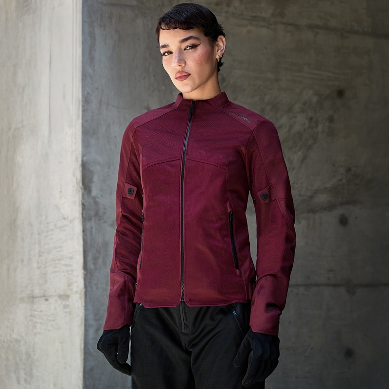 Kurtka motocyklowa damska Alpinestars STELLA C-1 AIR fioletowa