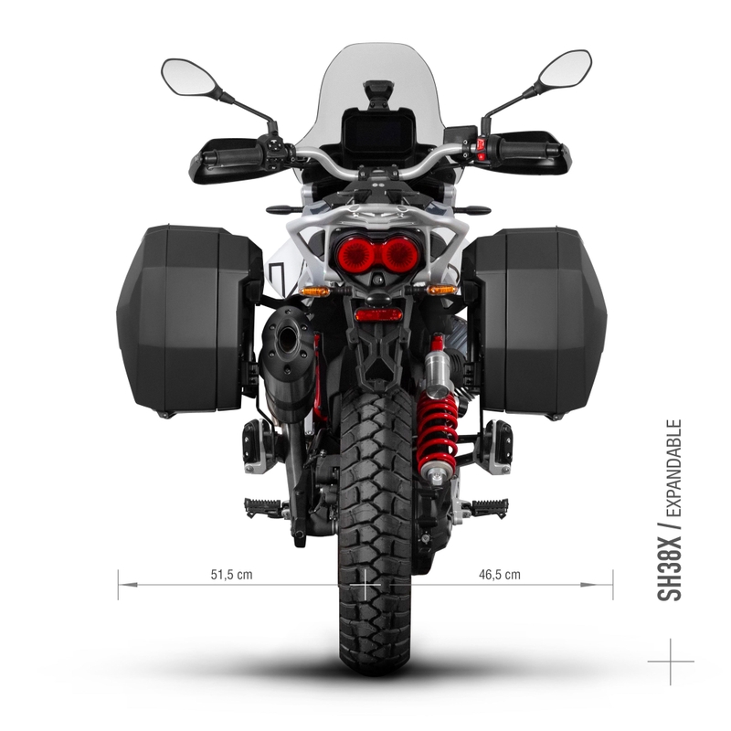 3P System fitting kit SHAD for MOTO GUZZI V 85 TT 850 / Travel 2024-2026