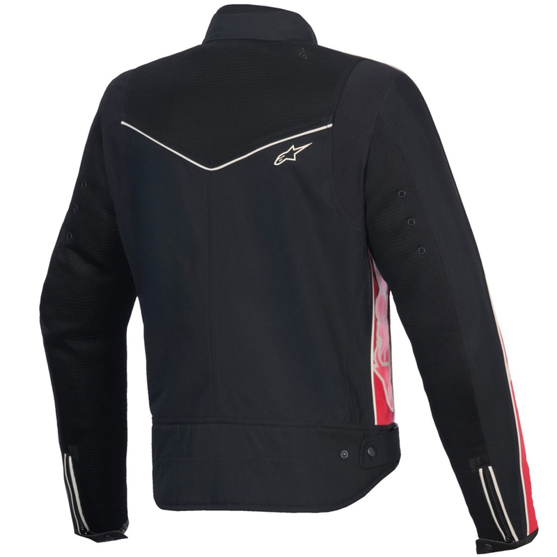 Kurtka motocyklowa damska Alpinestars STELLA T-DYNO AIR czarno-czerwono-różowo-biała