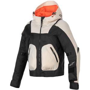 Kurtka motocyklowa damska Alpinestars MOLLY AIR czarno-migdałowa