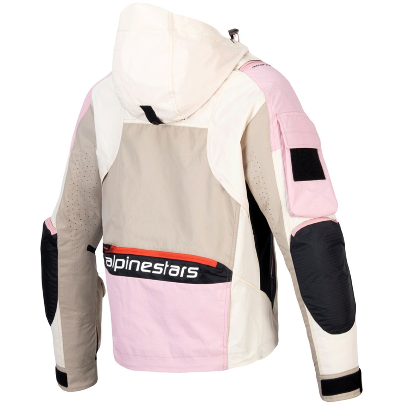 Kurtka motocyklowa damska Alpinestars MOLLY AIR piaskowo-różowo-migdałowa