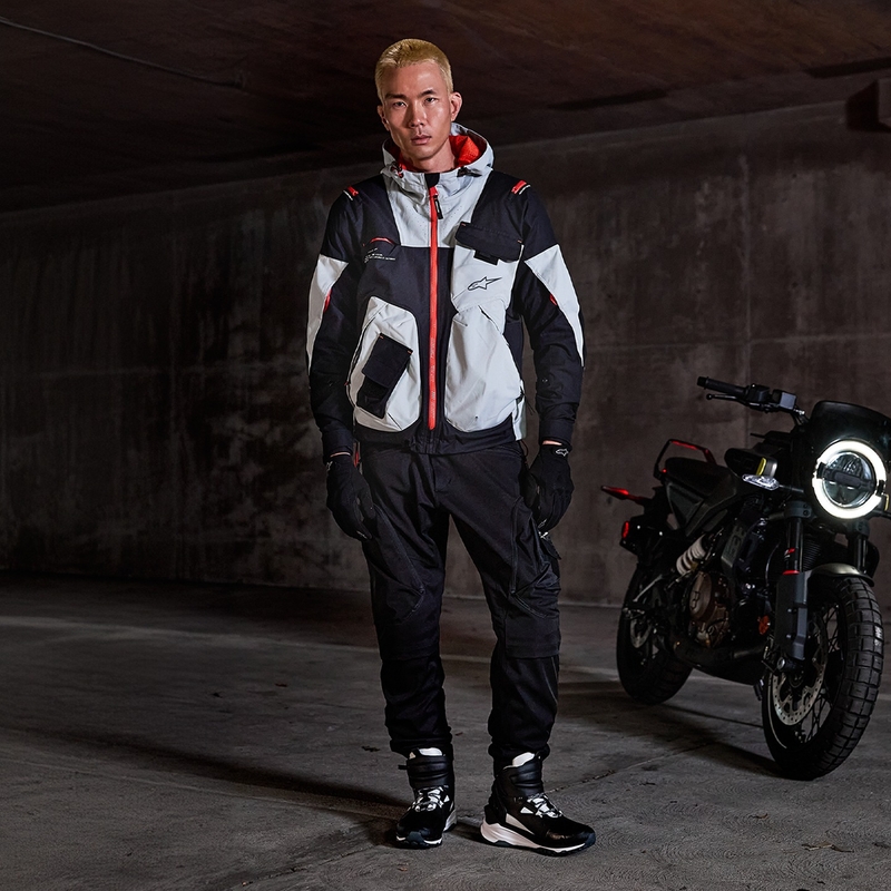 Spodnie motocyklowe Alpinestars ACTEON czarne