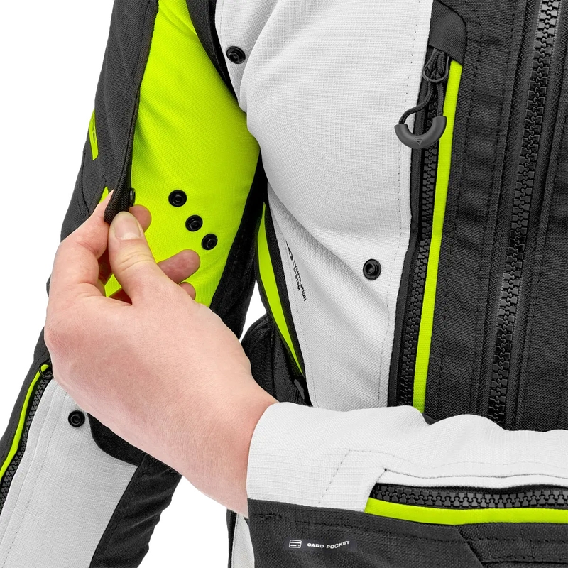 Kurtka motocyklowa Shima Dune fluorescencyjna żółta