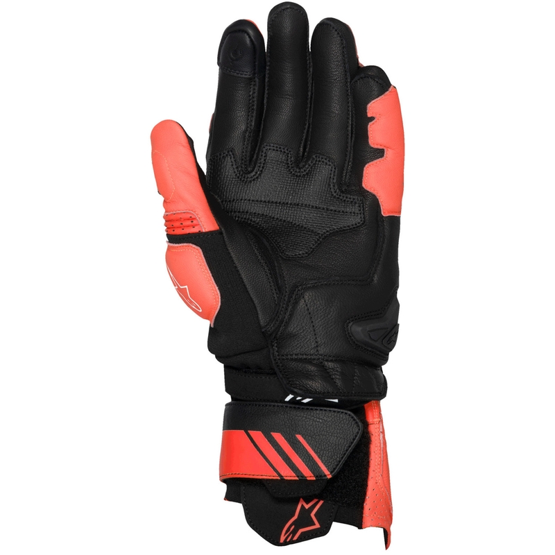 Rękawice motocyklowe Alpinestars GP Plus R V3 czerwono-fluo czerwono-czarne