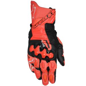 Rękawice motocyklowe Alpinestars GP Plus R V3 czerwono-fluo czerwono-czarne