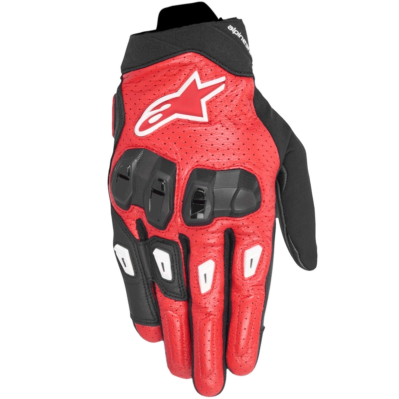 Rękawice motocyklowe Alpinestars SP X 7 czarno-czerwono-białe