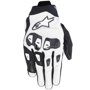 Rękawice motocyklowe Alpinestars SP X 7 biało-czarne