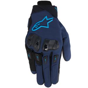 Rękawice motocyklowe Alpinestars SP X 3 ciemnoniebieskie-jasnoniebieskie