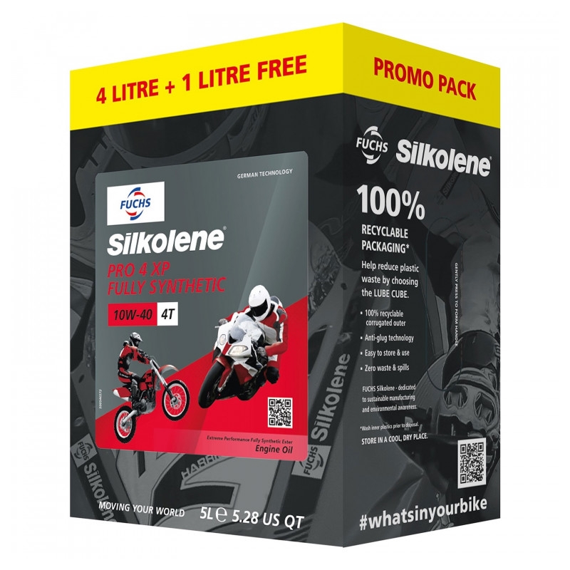 Engine oil SILKOLENE PRO 4 10W-40 - XP 5 l