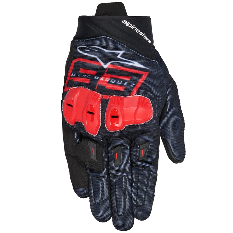Kolekcja rękawic motocyklowych Alpinestars SP X 1 MM93 czarno-czerwono-białe